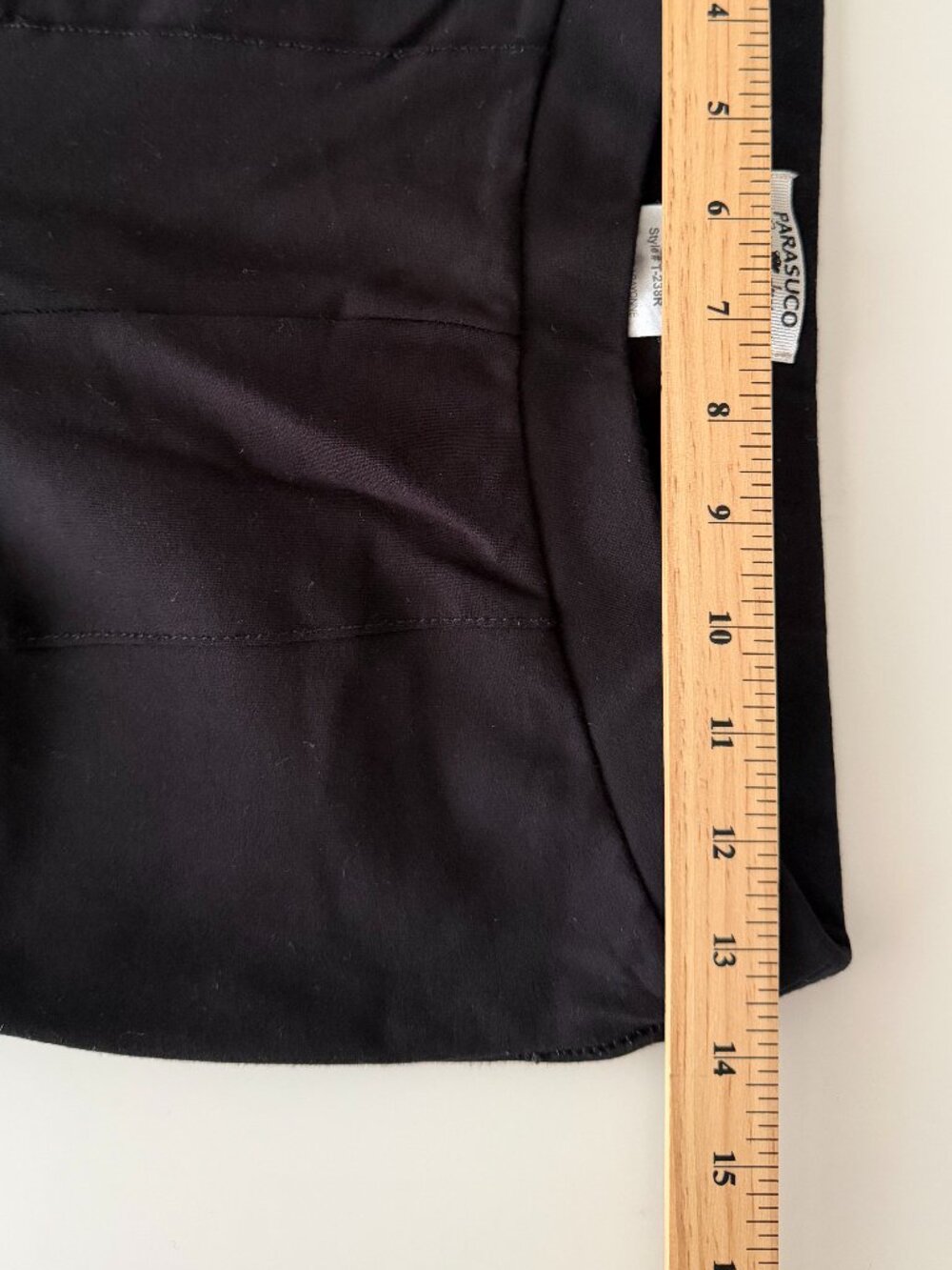 Parasuco Black Motorcycle-Style Leggings - Picture 7 of 9